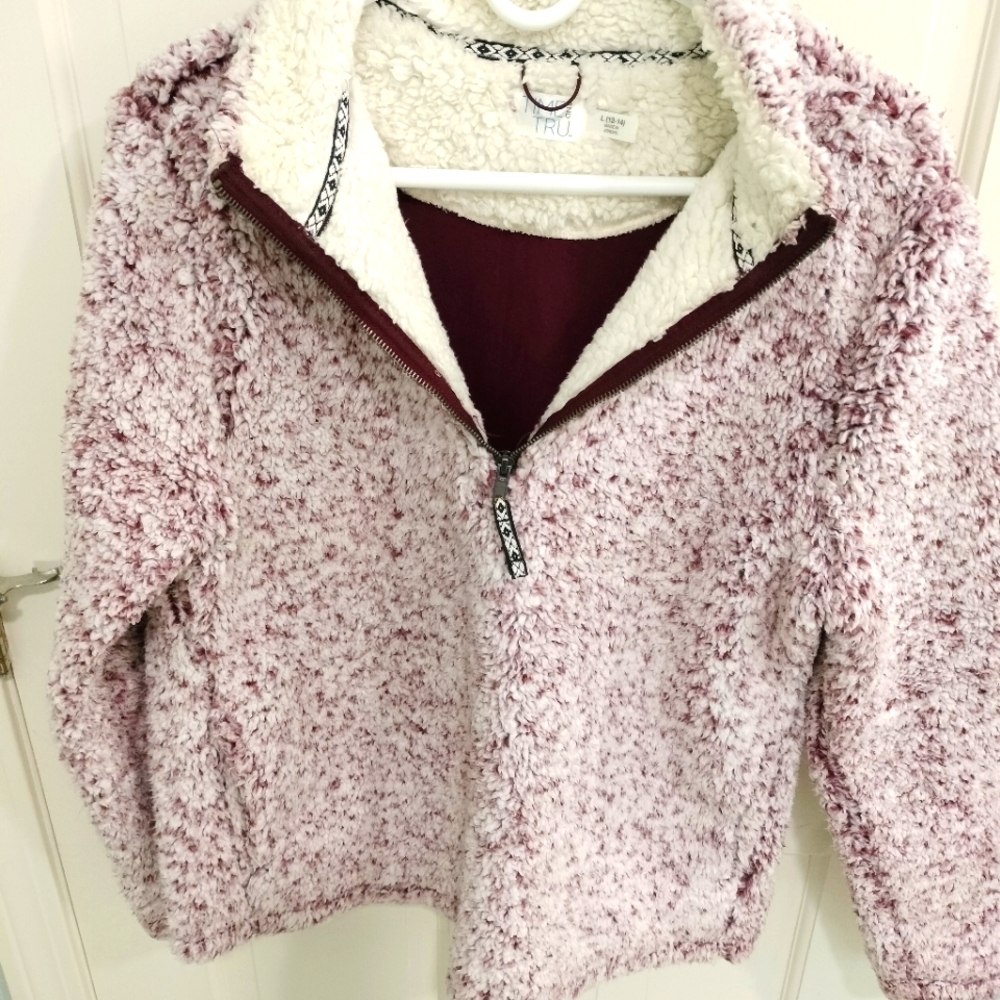 Soft pullover jacket